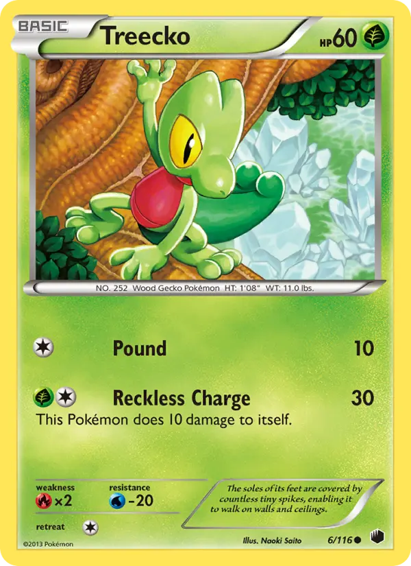 Treecko 6 Plasma Freeze Pokesingles