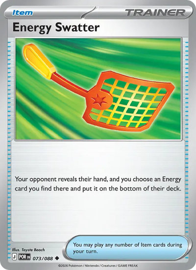 Energy Swatter 73 Perfect Order Pokesingles