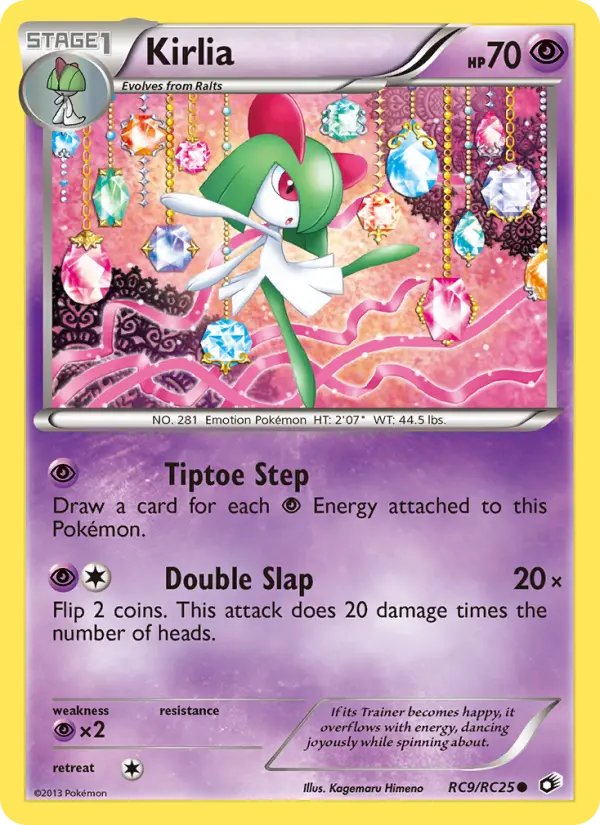 Kirlia RC9 Legendary Treasures Pokesingles
