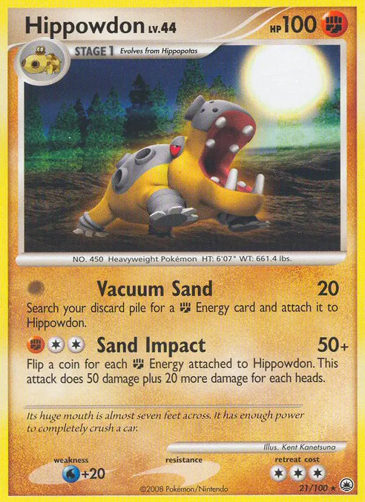 Hippowdon 21 Majestic Dawn Pokesingles