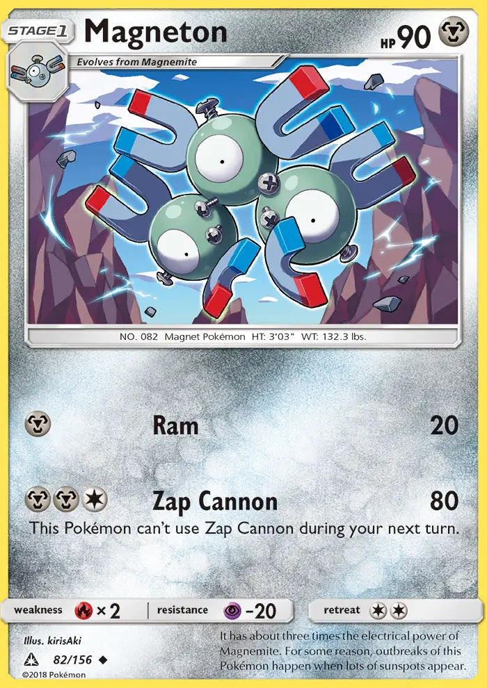 Magneton 82 Ultra Prism Pokesingles