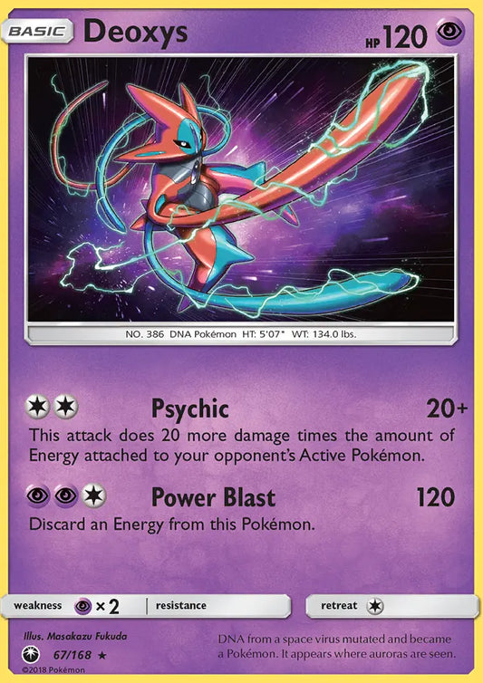 Deoxys 67 Celestial Storm Pokesingles