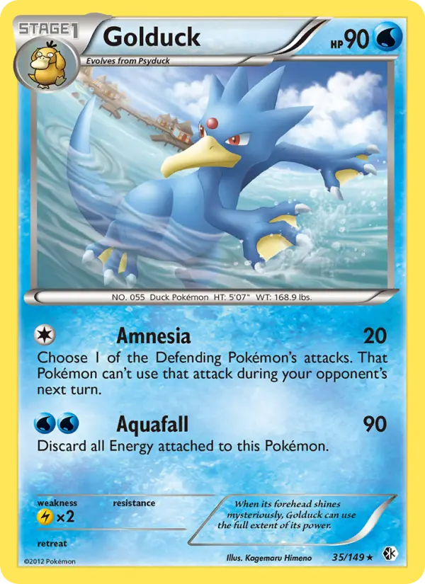 Golduck 35 Boundaries Crossed Pokesingles