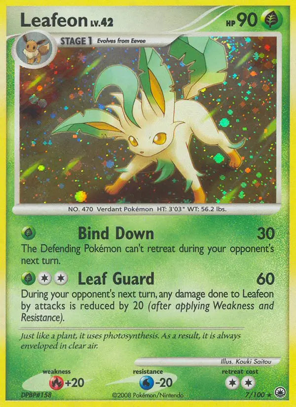 Leafeon 7 Majestic Dawn Pokesingles