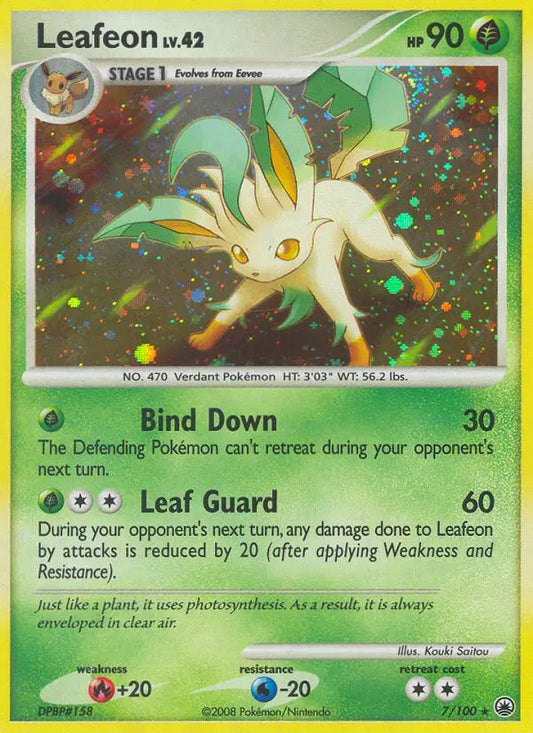 Leafeon 7 Majestic Dawn Pokesingles