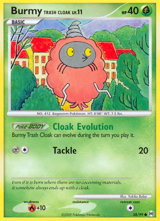 Burmy Trash Cloak 58 Arceus Pokesingles