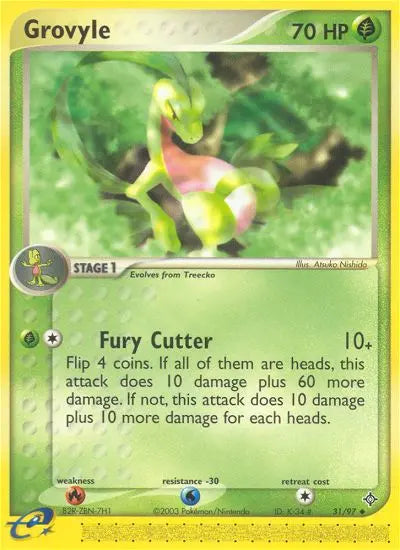 Grovyle 31 Dragon Pokesingles