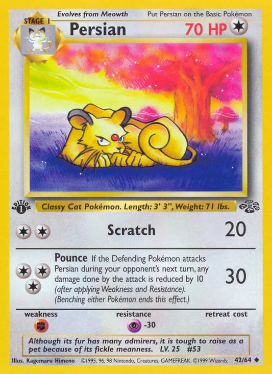 Persian 42 Jungle Pokesingles