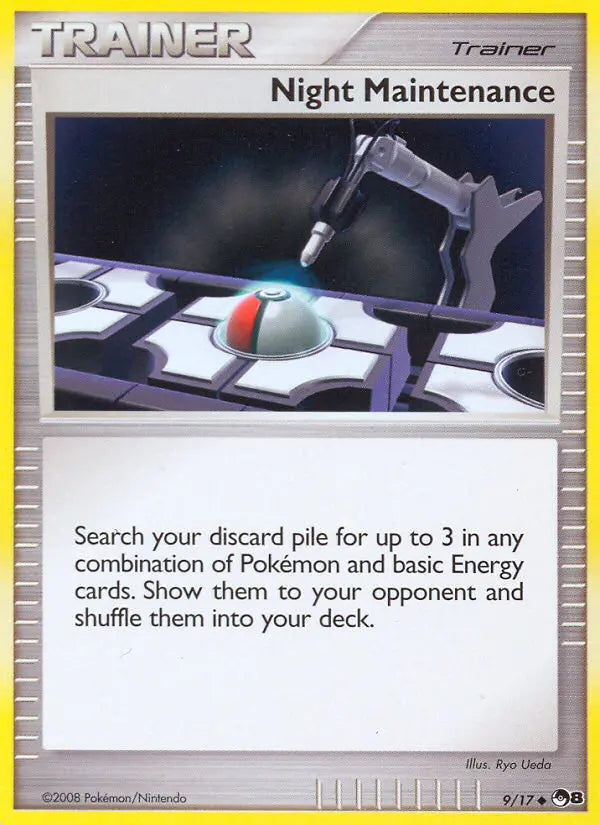 Night Maintenance 9 POP Series 8 Pokesingles