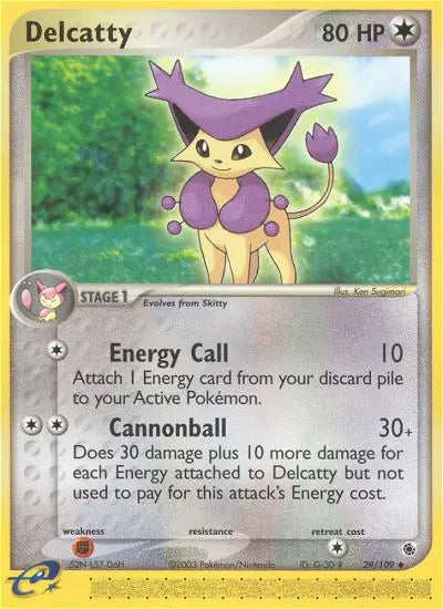 Delcatty 29 Ruby & Sapphire Pokesingles