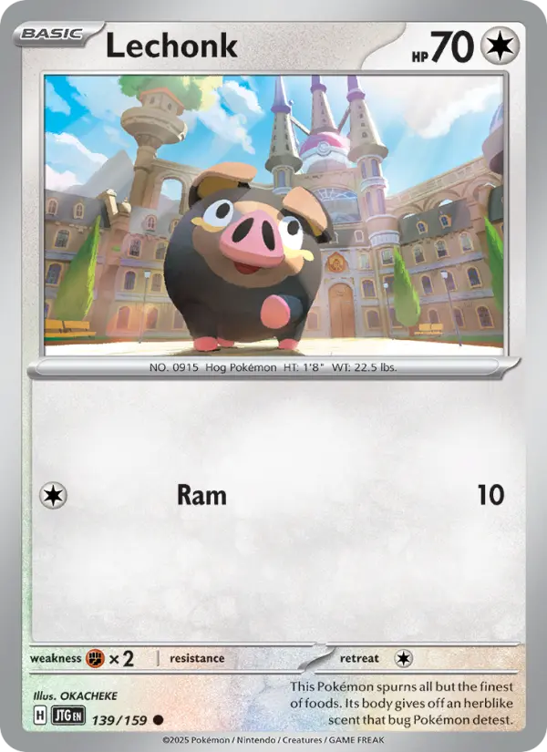 Lechonk 139 Journey Together Pokesingles