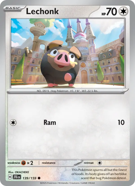 Lechonk 139 Journey Together Pokesingles