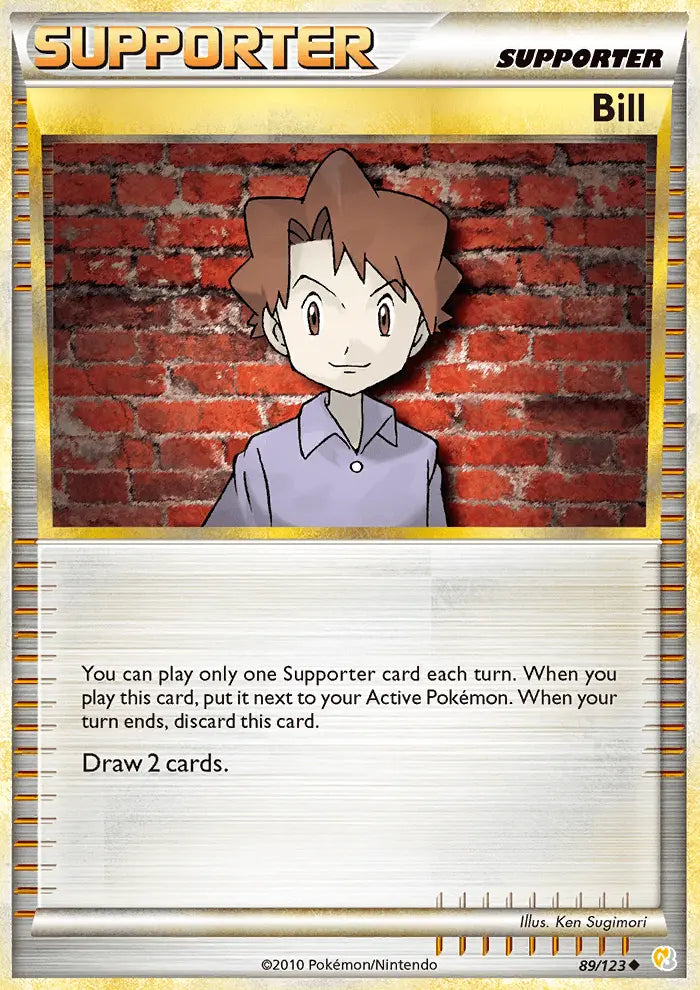 Bill 89 HeartGold SoulSilver Pokesingles