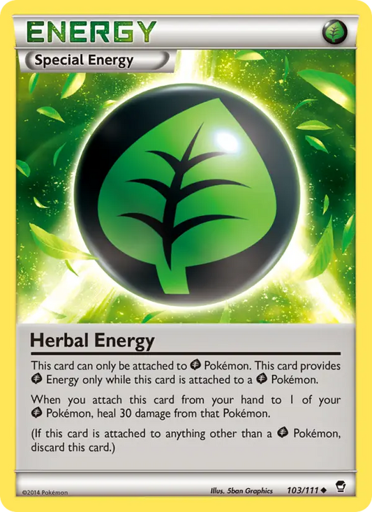 Herbal Energy 103 Furious Fists Pokesingles