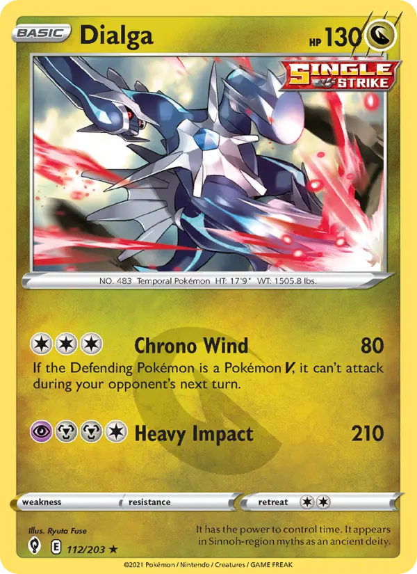 Dialga 112 Evolving Skies Pokesingles