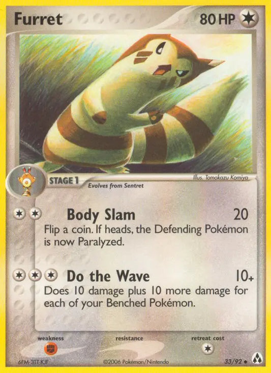 Furret 33 Legend Maker Pokesingles