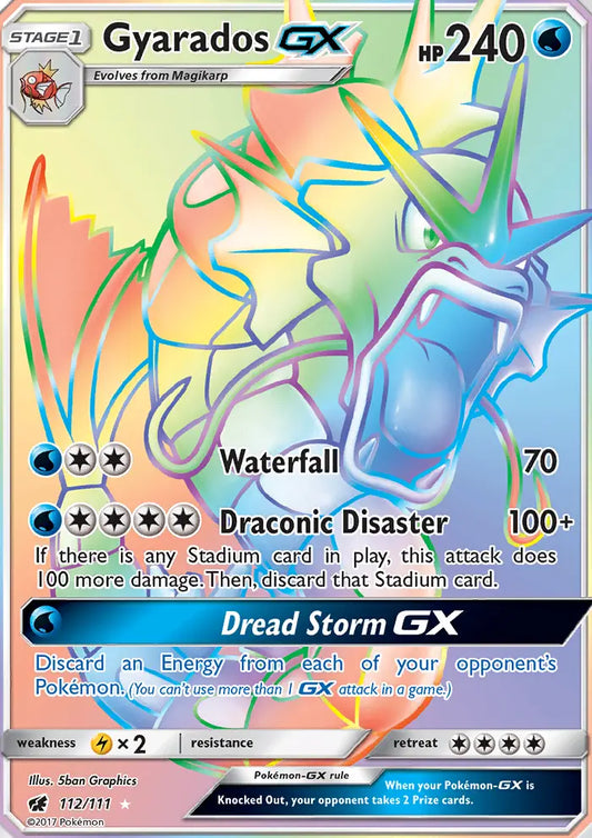 Gyarados GX 112 Crimson Invasion Pokesingles