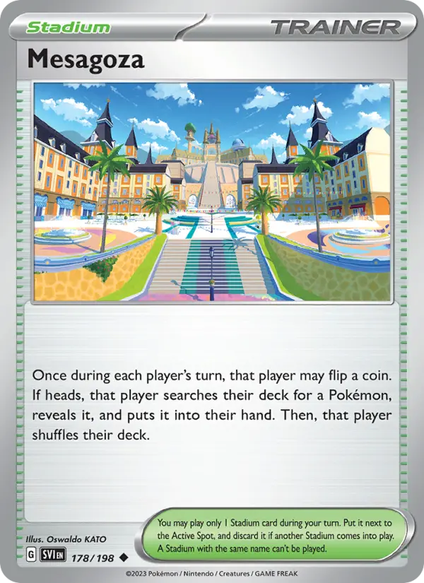 Mesagoza 178 Scarlet & Violet Pokesingles