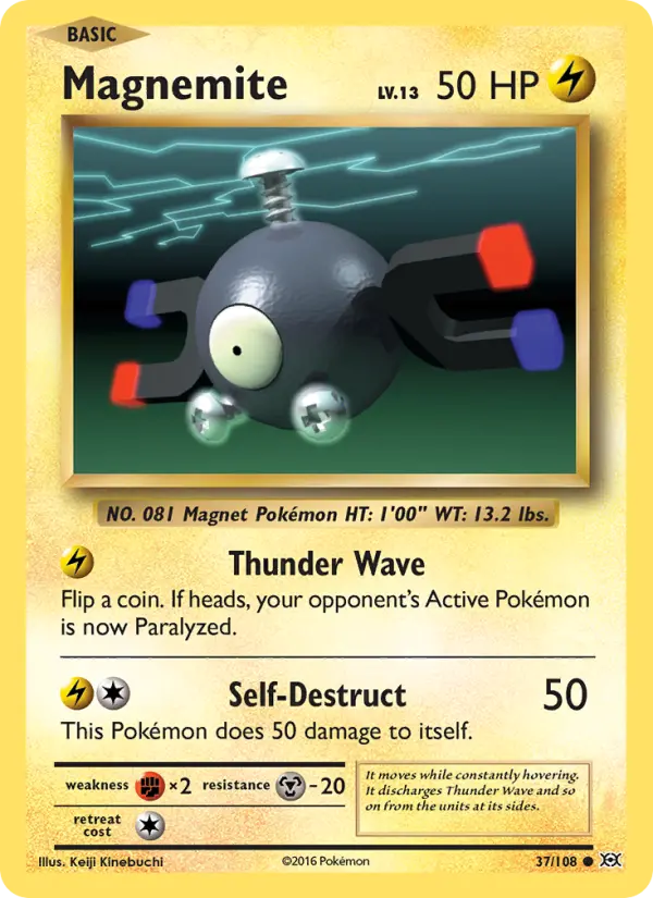 Magnemite 37 Evolutions Pokesingles