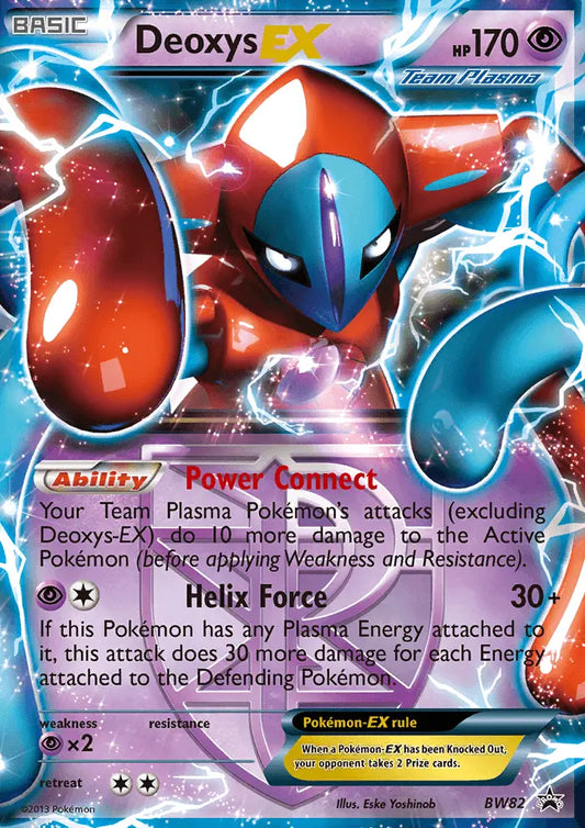Deoxys-EX BW82 BW Black Star Promos Pokesingles