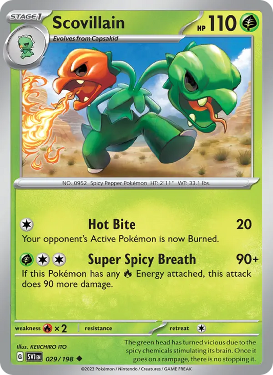 Scovillain 29 Scarlet & Violet Pokesingles
