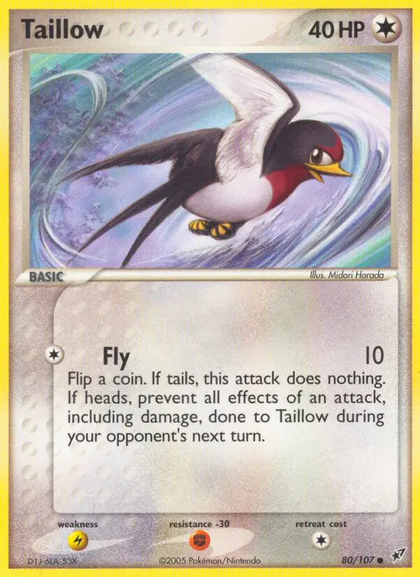Taillow 80 Deoxys Pokesingles