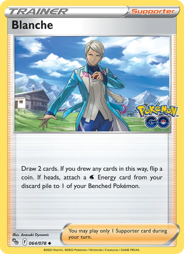 Blanche 64 Pokémon GO Pokesingles
