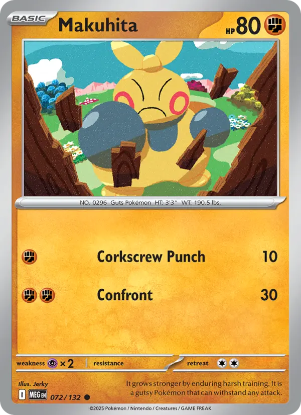 Makuhita 72 Mega Evolution Pokesingles