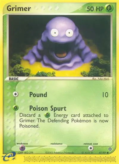 Grimer 57 Dragon Pokesingles
