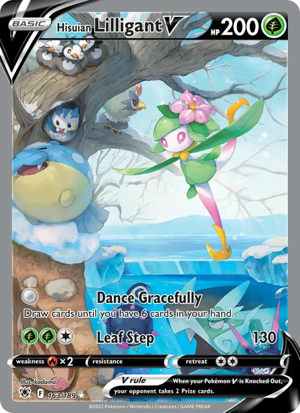 Hisuian Lilligant V 163 Astral Radiance Pokesingles