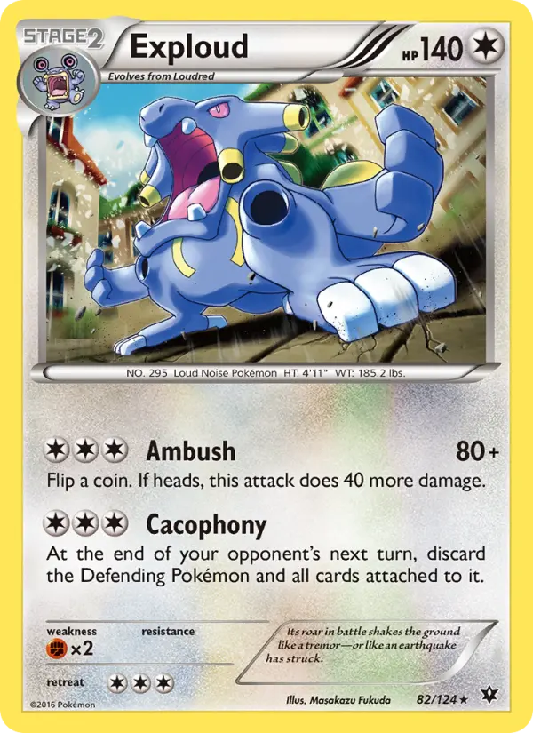 Exploud 82 Fates Collide Pokesingles