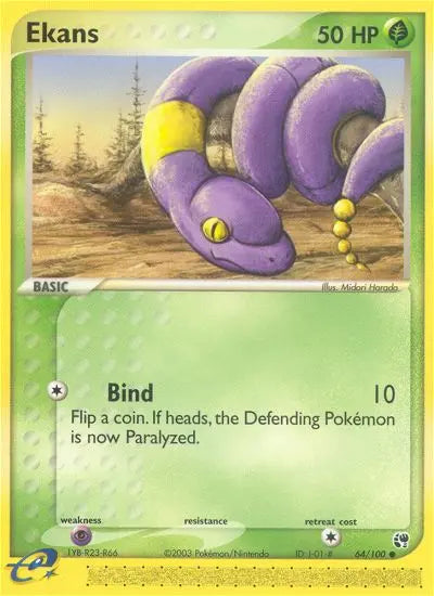 Ekans 64 Sandstorm Pokesingles