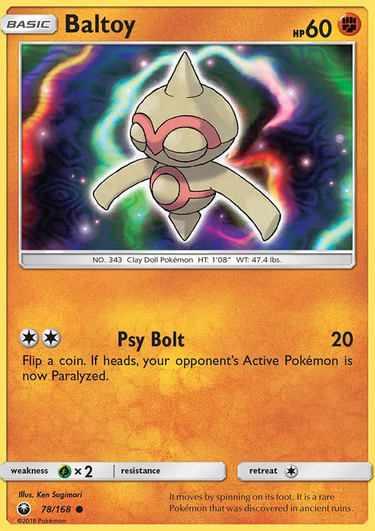 Baltoy 78 Celestial Storm Pokesingles