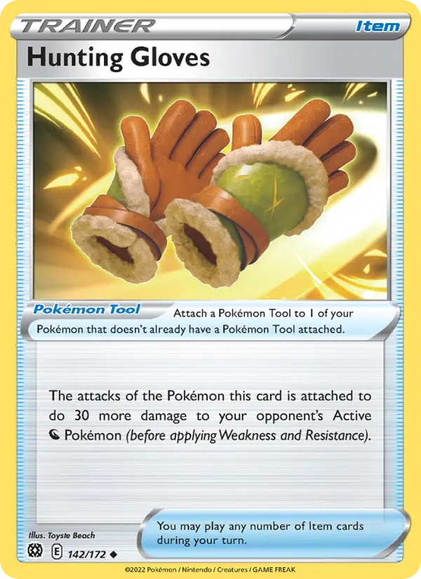 Hunting Gloves 142 Brilliant Stars Pokesingles
