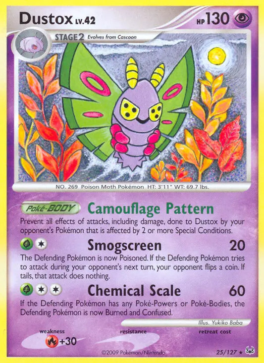 Dustox 25 Platinum Pokesingles