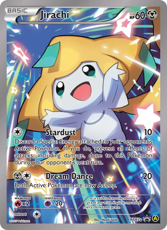 Jirachi XY67a XY Black Star Promos Pokesingles