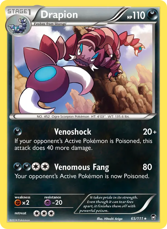 Drapion 65 Furious Fists Pokesingles