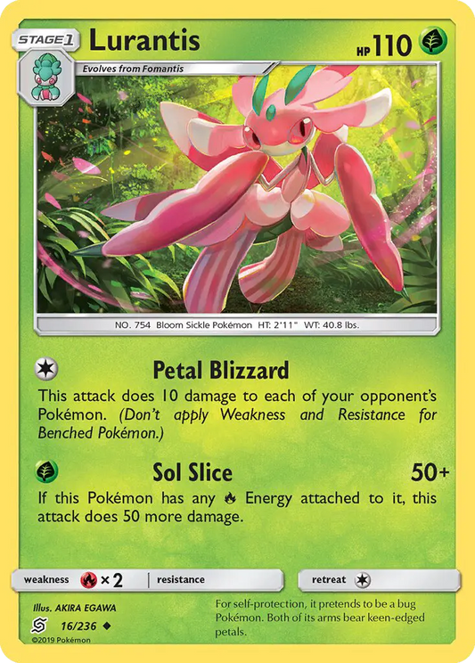 Lurantis 16 Unified Minds Pokesingles