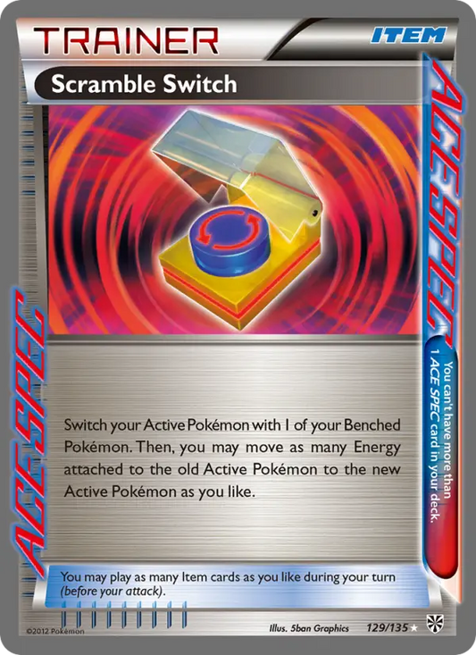 Scramble Switch 129 Plasma Storm Pokesingles