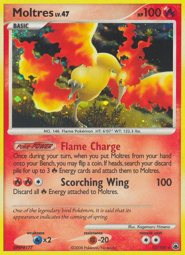 Moltres 10 Majestic Dawn Pokesingles