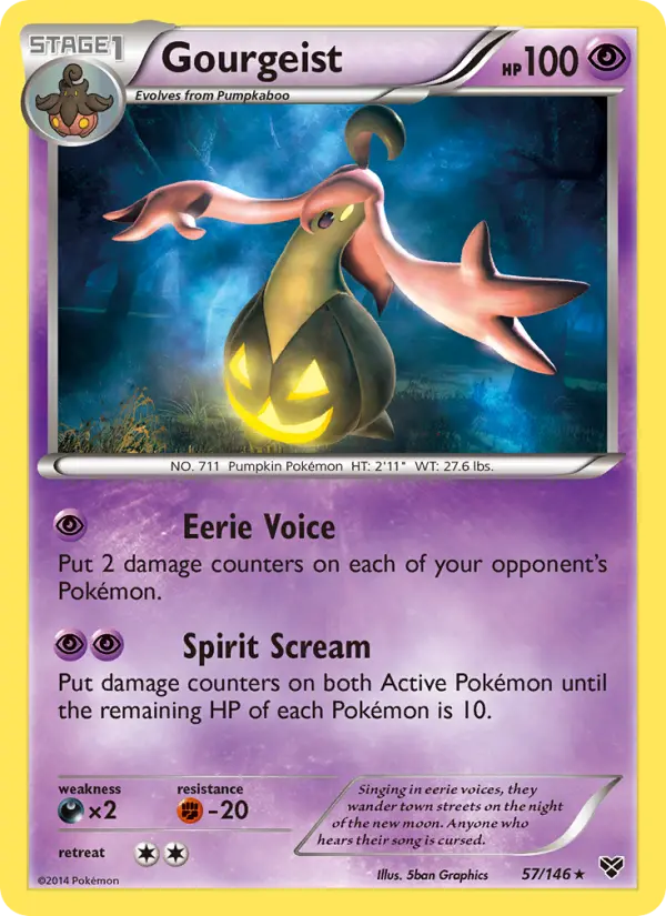 Gourgeist 57 XY Pokesingles