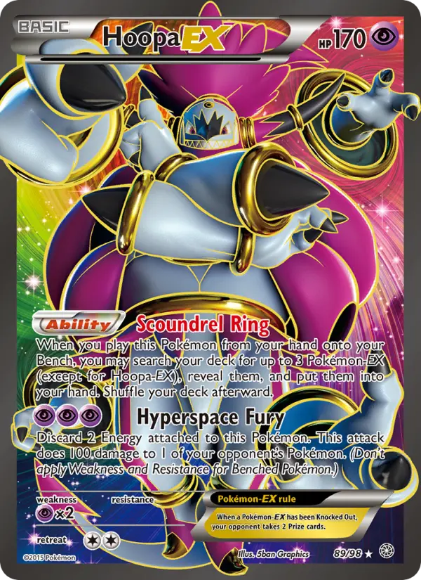 Hoopa EX 89 Ancient Origins Pokesingles