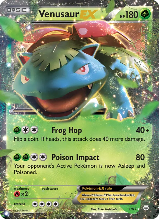 Venusaur EX 1 Generations Pokesingles