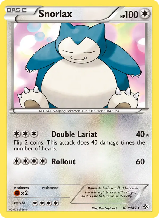 Snorlax 109 Boundaries Crossed Pokesingles