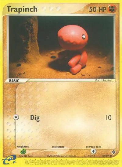 Trapinch 78 Dragon Pokesingles