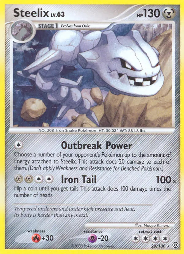 Steelix 28 Stormfront Pokesingles