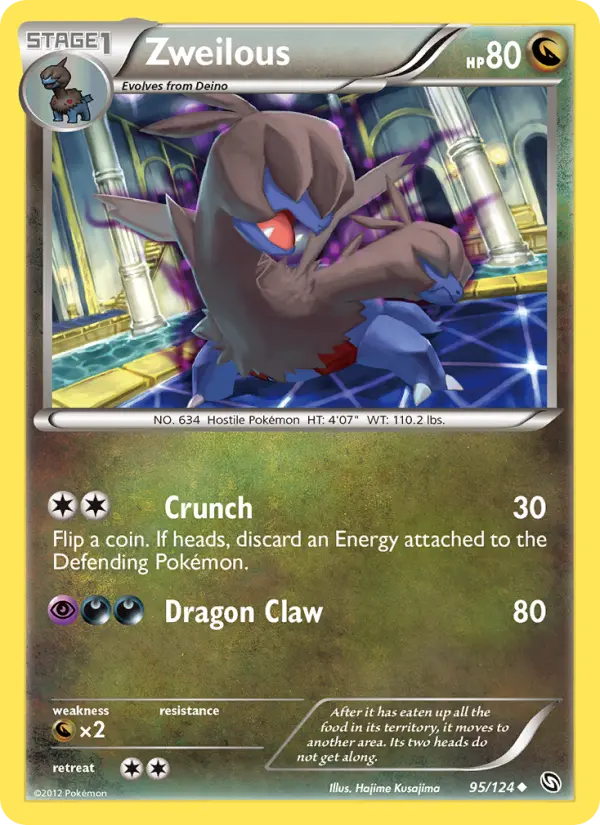 Zweilous 95 Dragons Exalted Pokesingles