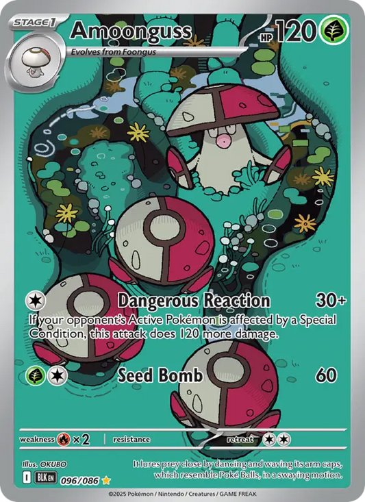 Amoonguss 96 Black Bolt Pokesingles