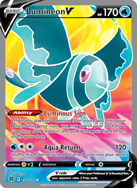 Lumineon V 155 Brilliant Stars Pokesingles