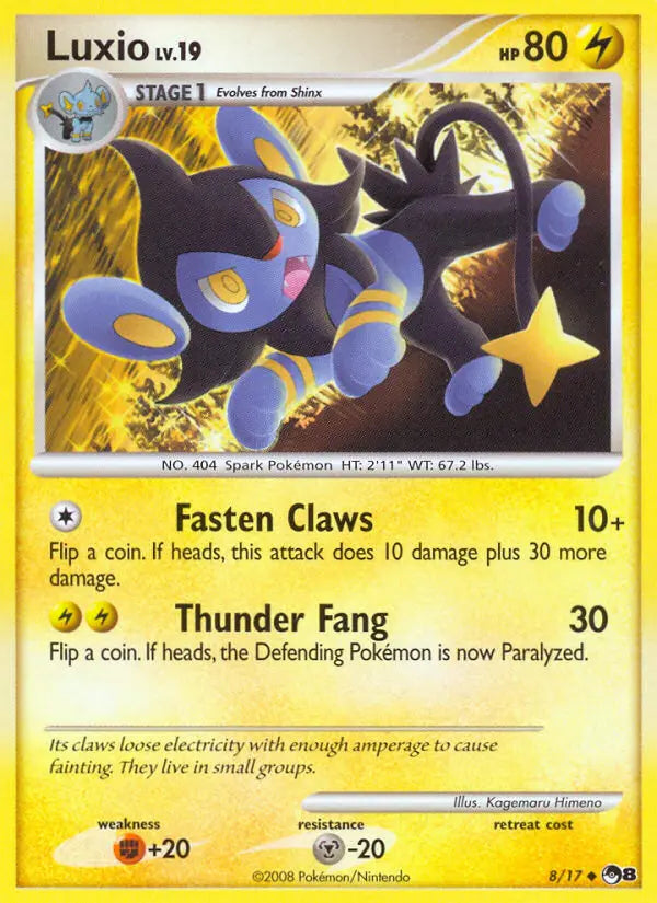 Luxio 8 POP Series 8 Pokesingles